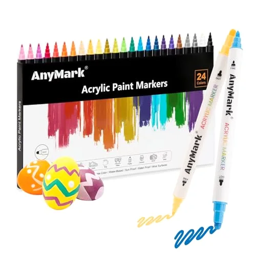 AnyMark Acrylic Paint Pens, Dot & Fine