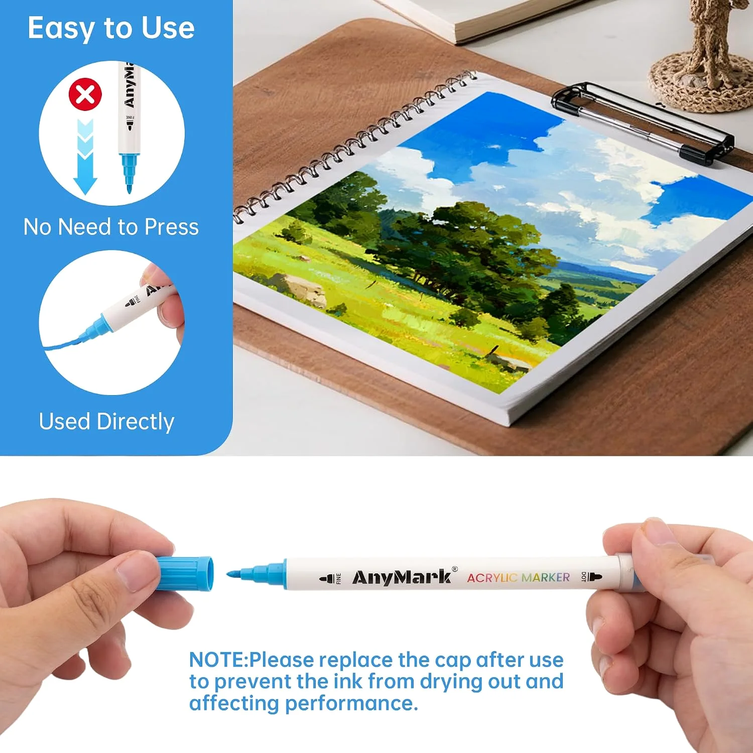 What acrylic paint pens actually write on
