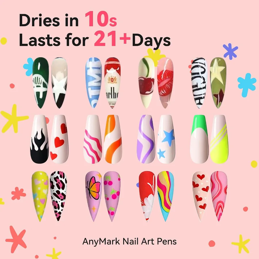 Nail Art Pens, detail view